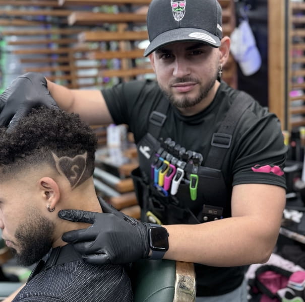 Miguel Barber - Mr. Moustache Barbershop in Orlando Fl